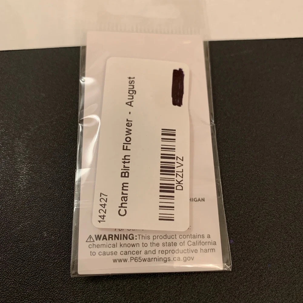 August Birth Flower Charm - Picture 3 of 3